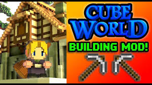 All your minecraft building ideas, templates, blueprints, seeds, pixel templates, and skins in one place. Cube World Building Mod Bauen Wie In Minecraft Youtube