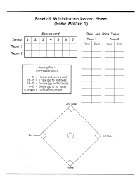 Baseball Dice Game Score Sheet Google Search Free Printable Math Worksheets Math Worksheets Printable Math Worksheets