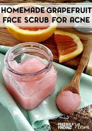 Diy Face Scrub Grapefruit Face Scrub Freebie Finding Mom Face Scrub Homemade Face Scrub Diy Face Scrub