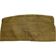 Us Army 1950 Garrison Cap Khaki Hat Flat Miller Bros Size 7 Garrison Cap Khaki How To Wear