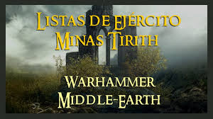 'minas tirith' was the name given to this city after the capture of minas ithil by the nazgûl in iii 2002. Warhammer Middle Earth Army Lists Minas Tirith 2021