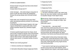 Dikhawatirkan sakit kepala itu adalah pertanda untuk sakit yang lebih parah. Hoaks Basahi Kepala Lebih Dulu Saat Mandi Sebabkan Stroke Halaman All Kompas Com