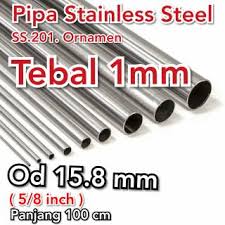 Harga murah di lapak syafyudaalvy. Pipa Aluminium 1 Inch Full Tebal 1mm P 10 Cm Shopee Indonesia