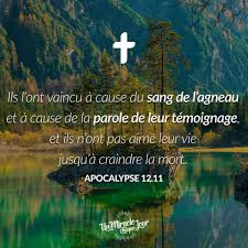 Apocalypse 12 11 Versets Chretiens Proverbe Biblique Un Miracle Chaque Jour