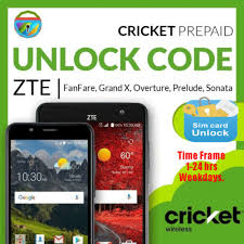 Free shipping for many products! Unlock Code Zte Cricket Fanfare 2 3 Z815 Z832 Z987 X3 Max 3 Z959 Z988 Z852 X4 X2