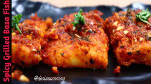What kind of fish do you use for basa fish curry? New Year Special Spicy Grilled Basa Fillets Ii Baked Sea Bass Ii Party Snacks Recipe Youtube