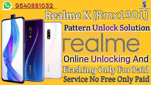 Nov 23, 2020 · oppo unlock tool is a small but 100% working pattern and frp remove tool for oppo and realme phones. Realme X Rmx1901 Pin Pattern Unlock Youtube