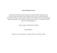 Clinical Study Protocol A Multinational, Multicenter ...