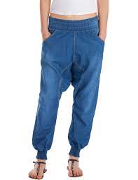 Jeans sind die unangefochtene nummer 1 unter den damenhosen. Fraternel Damen Jeans Baggy Relaxed Loose Fit Pluderhose Haremshose Fraternel