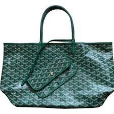 Unser testerteam hat eine riesige auswahl an hersteller & marken accessoires ausführlich getestet und wir zeigen ihnen als interessierte hier. Stofftasche Gross Goyard Grun Neu Zustand Verkauft Durch Topdressing 7598854