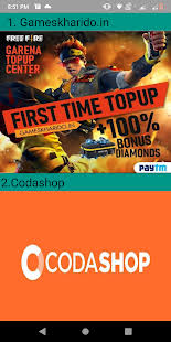 Where the reward codes go up free fire but in. Top Up Diamonds For Free Fire Apps On Google Play