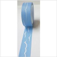 Flying White Birds Blue Background Washi Tape For Scrapbooking Card Making Paper Crafts Washi Celos
