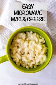 Microwave Mac And Cheese Is So Quick And Easy To Make With Just 3 Ingredients And 5 Minutes Of Cook Time I Mac And Cheese Side Dish Recipes Easy Family Meals