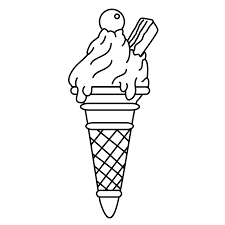 Download or print this amazing coloring page: Free Printable Ice Cream Coloring Pages For Kids