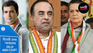 National Herald Case] Delhi HC Directs Subramanian Swamy, Sonia Gandhi &  Rahul Gandhi To Submit Written Notes