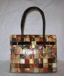 Birkin Bag Knock Off Diy Birkin Out Of Recycled Magazines Recycled Magazines Diy Bags Dollar Store Crafts