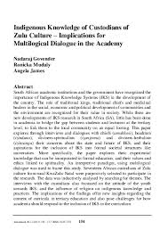 Judaism is the world's oldest monotheistic religion, dating back nearly 4,000 years. Pdf Indigenous Knowledge Of Custodians Of Zulu Culture Implications For Multilogical Dialogue In The Academy Angela James Academia Edu