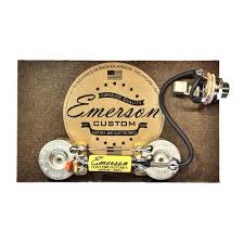 Les paul jr wiring harness 525k cts short.022 uf nos sprague vitamin q. Emerson Custom Les Paul Junior Prewired Kit Lp Jr Axe And You Shall Receive