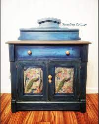 Debbie S Design Diary Diy Paint Chalk And Clay Based Paint Dixie Belle Yankee Blue Bohemian Blue Peacock Decoupage Wash Diary Diy Wash Stand Diy Painting