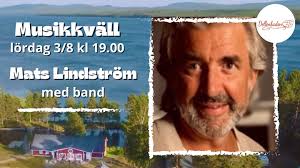 På lördag får vi besök av Mats Lindström med medmusikanter. Mats kan  titulera sig sångare, musiker, underhållare, konferencier, talare och  skådespelare. Han kommer till oss direkt från Löttorp på Öland där han