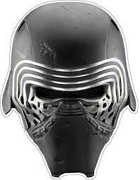 D Star Wars Kylo Ren Helmet Character Custom Vinyl Bumper Etsy In 2021 Kylo Ren Helmet Star Wars Kylo Ren Star Wars Helmet
