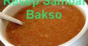 132 resep bakso pedas jeletot ala rumahan yang mudah dan enak dari komunitas memasak terbesar dunia! Resep Cara Membuat Sambal Bakso Info Resep