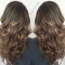 Chocolate Brown Base Color With Blonde Bayalage Highlights Kenra Color Hair Styles Dyed Hair Bayalage Blonde