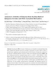 Ltd in china @aliyun.com mail. Pdf Anticancer Activities Of Polyynes From The Root Bark Of Oplopanax Horridus And Their Acetylated Derivatives
