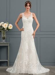 Top angebote auf brautkleider vintage und hochzeitskleider spitze. Trompete Meerjungfrau Linie U Ausschnitt Hof Schleppe Tull Spitze Brautkleid Mit Perlstickerei 002145312 Jj S House