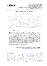 Besaran efek merupakan satuan standar. Pdf Pendekatan Cognitive Behavior Therapy Cbt Teknik Bibliotherapy Sebagai Intervensi Dalam Konseling Kelompok