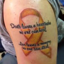 The pigment in the tattoo could camouflage a. Tattoo Ribbons Quotes Quotesgram