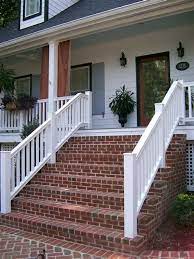 Best 5 Stairs Outdoor Brick Stairs Stairsdesign Design Ideas Front Porch Steps Brick Steps Brick Porch