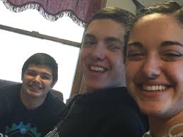 Our special guests at mass today joined together to remember Brother Herman  Paul. Left to right: Linda Ratchford, Susan Trice, Patty McGill, Wendy  Walker,Sr. Francita, Susan Cioni, Angie Grimm and Sr. Phyllis.