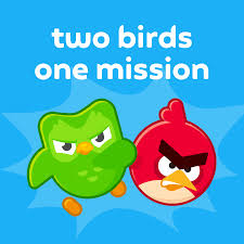 Duolingo is a great example of a straightforward language app. Language Learning App Duolingo Has Launched An App Crossover Promotion With Angry Birds Mobile Marketing Magazine