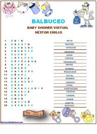 Partes del cuerpo del bebe. Diy Craft Tutorials Step By Step Juegos Para Baby Shower Para Imprimir En Espanol Con Respuestas
