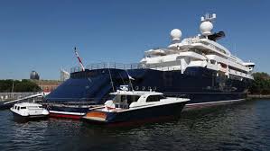 Superyacht serene, and inset, bill gates. Microsoft Co Founder S 326 Million Yacht Is Up For Sale Esquire Middle East