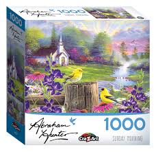 Maybe you would like to learn more about one of these? Abraham Hunter 1000 Piece Jigsaw Puzzle Sunday Morning Walmart Com Walmart Com