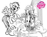 My little pony cartoon series revolves around colorful ponies with a unique symbol on their flanks. Princess Celestia Coloring Page Coloringcrew Com