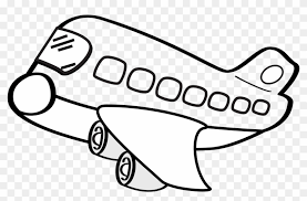 Airliner or plane black icon on white background vector clipart. Airplane Clipart Black And White Black And White Airplane Clip Art Free Free Transparent Png Clipart Images Download