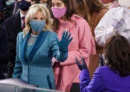 National youth poet laureate amanda gorman recites her inaugural poem during the 59th presidential inauguration at the us capitol in washington, dc, on january 20. Coats And Fashion At The Inauguration From Kamala Harris To Michelle Obama A Guide To The Fabulousness The Washington Post