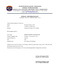 Dengan berbagai contoh surat yang telah banyak akan membantu kamu untuk mengetahui contoh surat resmi yang baik dan benar. Surat Keterangan Benar Pernah Sekolah Sdn 020