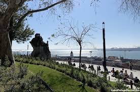 It offers views of the tagus and the ponte 25 de april suspension bridge. Miradouro De Santa Catarina Adamastor Lisbon 2021 Tourist Guide
