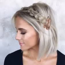 Pin By Wife Mom Creator On Hair Short Hair Styles Braids For Short Hair Short Hair Dos