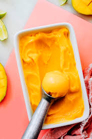 What can i say about homemade fruit sorbets? 3 Ingredient Mango Sorbet No Churn Minimalist Baker Recipes