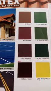 Perbedaan harga pada genteng cor beton lebih dikarenakan jenis bahan dasar warna pelapis genteng. Matex 4 Kg Nippon Paint Cat Genteng Dan Lapangan Olahraga Shopee Indonesia