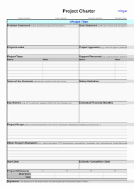 Project Charter Template Word Awesome 2019 Project Charter Template Fillable Pr Project Charter Excel Templates Project Management Project Management Templates