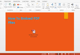 The file is attached to your pdf document, and is embedded in the file when you save it. How To Insert Pdf File Into Ms Office Document Quickly