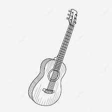 Gambar Menggambar Garis Tangan Menggambar Ilustrasi Gitar Elektronik Gambar Garis Gitar Gitar Elektrik Ilustrasi Kartun Png Transparan Clipart Dan File Psd Untuk Unduh Gratis