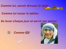 comme lui mere teresa ppt telecharger