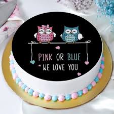 Order Cute Owls Baby Shower Poster Cake Half Kg Online At Best Price Free Delivery Igp Cakes